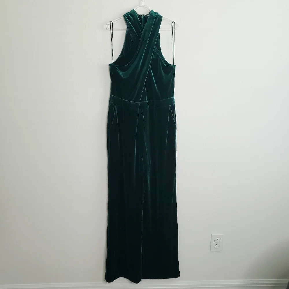 Baltic Born Cleopatra Crushed Velvet Jumpsuit - Picture 2 of 8